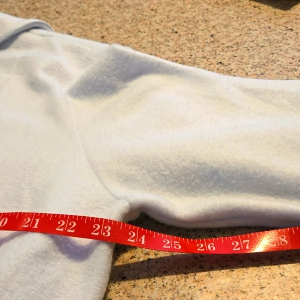Miss Elaine Colette Plush Robe Light Blue Full Length Long Sleeve Women Size XL - Picture 6 of 9